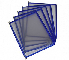 TARIFOLD - P010A4 - Fundas con pivotes Color Azul A4 Tarifold - imagen 1