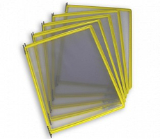 TARIFOLD - P040A5 - Tarifold Pivoting Pocket Packs Yellow A5 - image 1