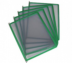 TARIFOLD - P050A3 - Tarifold Pivoting Pocket Packs Green A3 - image 1