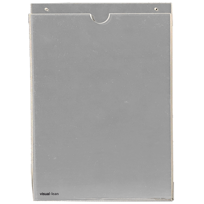 VISUAL LEAN - VL-APH-2MM - Porta Documento Acrilico 2mm Carta (Vertical) - imagen 2