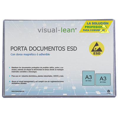  - VL-ESD-CC-A3-LAN - Porta documento ESD A3 (Horizontal) - imagen 1