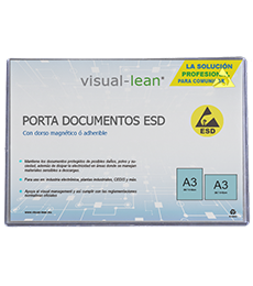  - VL-ESD-CC-A3-LAN - Porta documento ESD A3 (Horizontal) - imagen 1