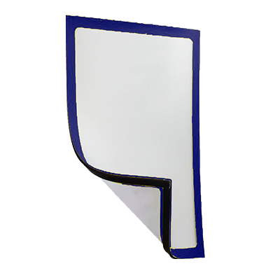 VISUAL LEAN - VL-SMF-TA-BL - Single magnetic frame (Tabloid size, Blue) - image 1