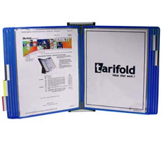 TARIFOLD - W211A5 - Tarifold Wall Unit Organizer - Blue Pockets A5 - image 1