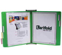 TARIFOLD - W251 - Tarifold Wall Unit Organizer - Green Pockets - image 1
