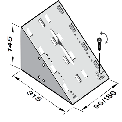 BOSCH REXROTH - 3842526665 - Bosch Rexroth 3842526665 Zocalo Sg-180 Kpl para caja de piecerio - imagen 1