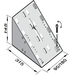 BOSCH REXROTH - 3842526665 - Bosch Rexroth 3842526665 Zocalo Sg-180 Kpl para caja de piecerio - imagen 1