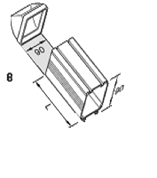 BOSCH REXROTH - 3 842 526 627 - VarioGrab container 90x90 complet - image 1