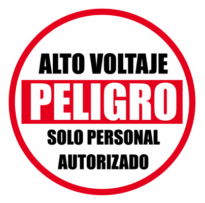  - DS-SIGN-RDP12 - Señal peligro 12´´ - imagen 1