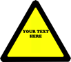 ERGOMAT - DS-SIGN-TRG16 - Triangle Floor Warning Signal, 16´´ - image 2