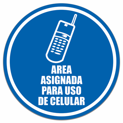 ERGOMAT - DSV-SIGN-324 - señal de uso de celular  - imagen 1