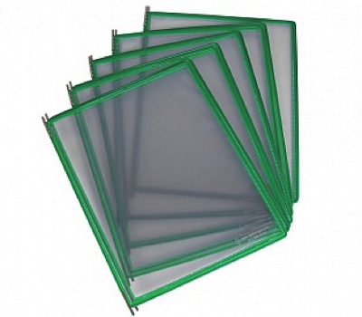 TARIFOLD - P050A3 - Fundas con pivotes Color Verde A3 Tarifold - imagen 1