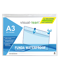 VISUAL LEAN - VL-WP-A3LAN - Funda a prueba de agua A3 (Horizontal) - imagen 1