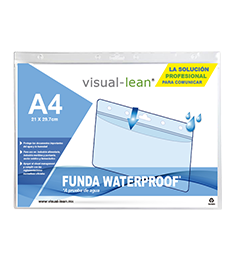 VISUAL LEAN - VL-WP-A4LAN - Funda a prueba de agua A4 (Horizontal) - imagen 1