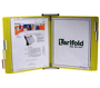 TARIFOLD - W241A4 - Tarifold Wall Unit Organizer - Yellow Pockets - image 1