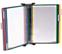 W291A5 - Tarifold Wall Unit Organizer - Assorted Color Pockets A5